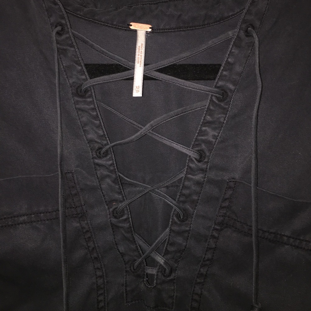 Free People Under Your Spell Lace Up Top - Picture 4 of 8